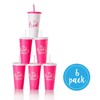 Pop Fizz Designs Bachelorette Cups for Bachelorette Party [6 Pack],