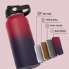 Fijinhom 32oz Insulated Stainless Steel Water Bottle, Wide Mouth Double