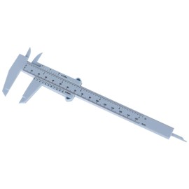 Tattoo Eyebrow Ruler, Makeup Measure Eyebrow Guide Ruler Permanent Tools Brake Calipers Tattoo Eyebrow Line Lip Double Scale Tattoo Stencils Sliding Gauge