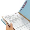 Smead Pressboard Classification File Folder with SafeSHIELD Fasteners, 1 Divider,