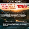 TODO Right Outer Tail Light with Side Marker Compatible with