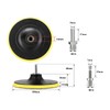 HOTCKB Pack of 2 Sanding Discs Angle Grinder 180 mm