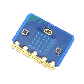 ELECFREAKS microbit V2 Protective Case Simple Frosted Case, Easy to Installation for BBC Micro:bit Board Blue
