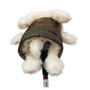 Fluffy Big Dog Golf Club Wood Head Cover For #3