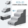 Garnpet Dog Stairs for High Beds, 4-Step Dog Steps for