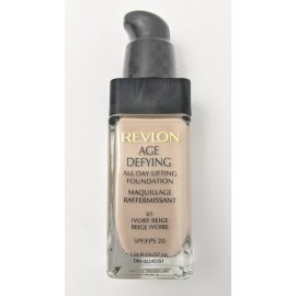 Revlon Age Defying Makeup Foundation  IVORY BEIGE #01 -All Skin Types