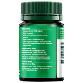 Nature's Own Vitamin B2 100Mg 100 Tablets