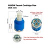 XLHippo 25mm Faucet Cartridge (6-Pack), Single Handle Faucet Valve for