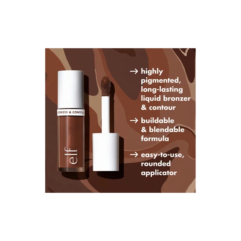 Elf Camo Liquid Bronzer Contour Bronzer Liquido Tono Del Maquillaje