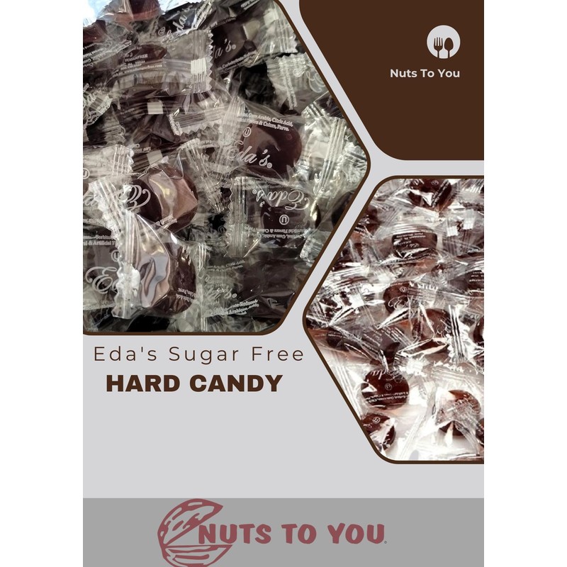 1LB Eda's Sugar Free Root Beer Hard Candy by Nuts