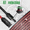Feotech Twin Wire 50FT Solar Extension Cable - 10AWG (6mm²)