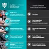 BLACKFORTRESS Serratura e serratura per scooter e bicicletta con funzione