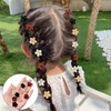 24 PCS Flower Claw Clips Non-Slip Hair Barrettes Mini Hair