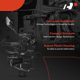 A-Premium Hood Latch Lock Assembly Compatible with Toyota Vehicles - Corolla Front Hood Latch 1998 1999 2000 2001 2002 - Front Side, Replace 5351002040