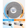 KARHDIR Pressure Washer Hose 75FT 3/8" for Cold and Hot