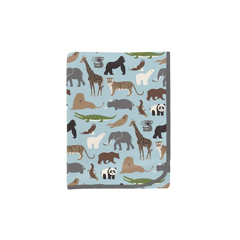 swaddling blankets (pattern) (sky zoo)