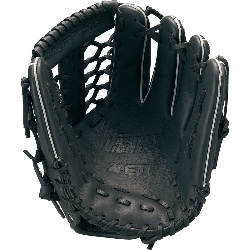 ZETT BSGB3920A Soft Baseball Glove Litex All-Round Right Throw Black