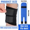 Threlaco 2 Pcs Shin Splint Compression Wrap Adjustable Shin Splints