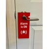 Alarm is ON/OFF Door Hanger for Home and Office (4