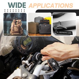 Mis Pinches Llaves - Mexico Keychain Key Tag - Embroidered Motorcycle Keychain Carabiner for Keys Fob - EDC Car Key Chain - Jet Tag for Biker Rider Backpack Luggage - Llaveros Para Carros