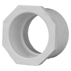 CHARLOTTE PIPE 2 1/2 x 2 SCH 40 RED BUSHING SPGXS PRESSURE (1 Unit Piece)