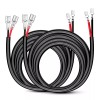 Nilight 2PCS 14 AWG 10 Feet Wiring Harness Extension Kit