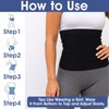 Heclia Sweat Waist Trainer for Women Sauna Suit Waist Trimmer