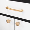 Cotykiley 10 Pack Champagne Bronze Drawer Pulls Brushed Brass Kitchen