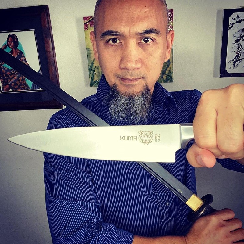 KUMA - Cuchillo multiusos para chefs – Pro Bolster Edition