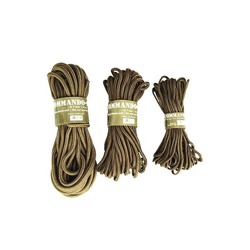 Mil-Tech Unisex - Adult Commando Rope-15941005-007 Commando Rope, Coyote, One