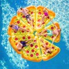 Swimline Inflatable Pizza Slice Pool Float, Multicolor