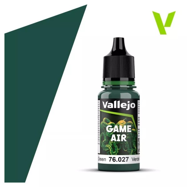 Vallejo VJP76027 VALLEJO Game Air: Scurvy Green (18ml)