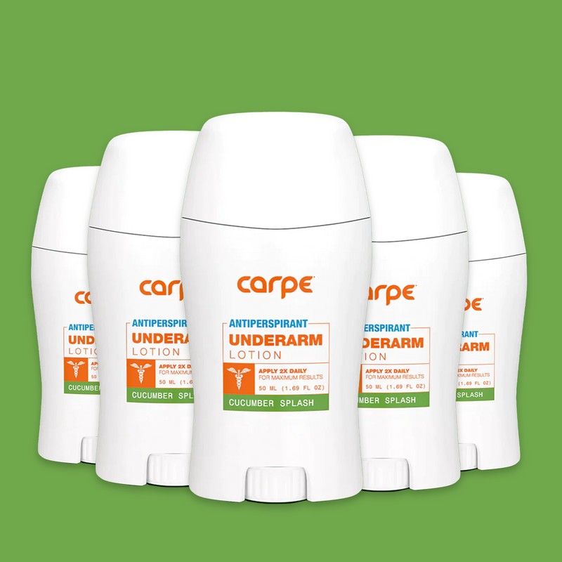 Carpe Antiperspirant Underarm Stick 50ml - 5 Pack, Sandalwood