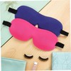 Baluue 10PCS Lightweight Comfortable Travel Eye Masks for Airplane No