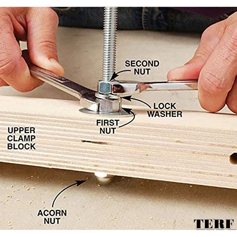 TERF® M12 Square Section Spring Washer M12 (12mm) Steel Split