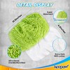 KEEPOW Reusable Dry Sweeping/Wet Mopping Cloths Compatible with Swiffer Sweeper,