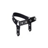 Crank Stud Strap Shoes Belt_Black
