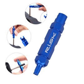 Valve Core Remover Removal Tool replacement for Presta, Presta Valve Remover ycle Tube Tire Valve Remove Repair Tools replacement for Mtb Road ycle Bike Bule