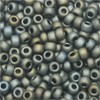 Miyuki Round Seed Bead Size 8/0 22g-tube Matte Metallic Grey