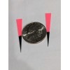Unbranded Pink And Black 1.5" Silicone Crappie Jig Wedge Tails 25