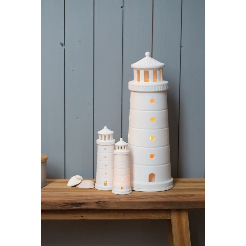 Räder Beyond The Sea Lighthouse Tealight Holder - Large 15.7"