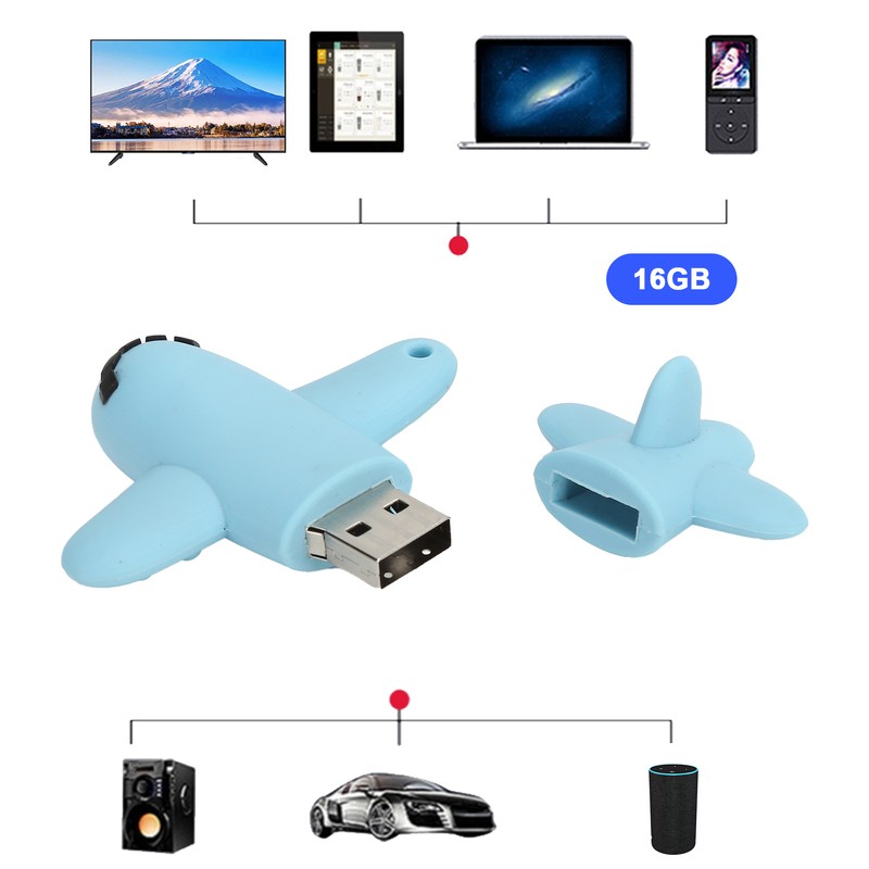 Flash Disk USB2.0 Memory Stick Cartoon U Disk Portable Data