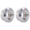 Podavelle M16x1.5 Female Metric Weld On Bung Fitting Aluminum 2PCS