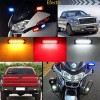 Gran compañía 2 Barra Led Lateral Faro Strobos Auto Moto