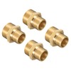 M METERXITY 4 Pack Male Thread Pipe Fitting - Hex