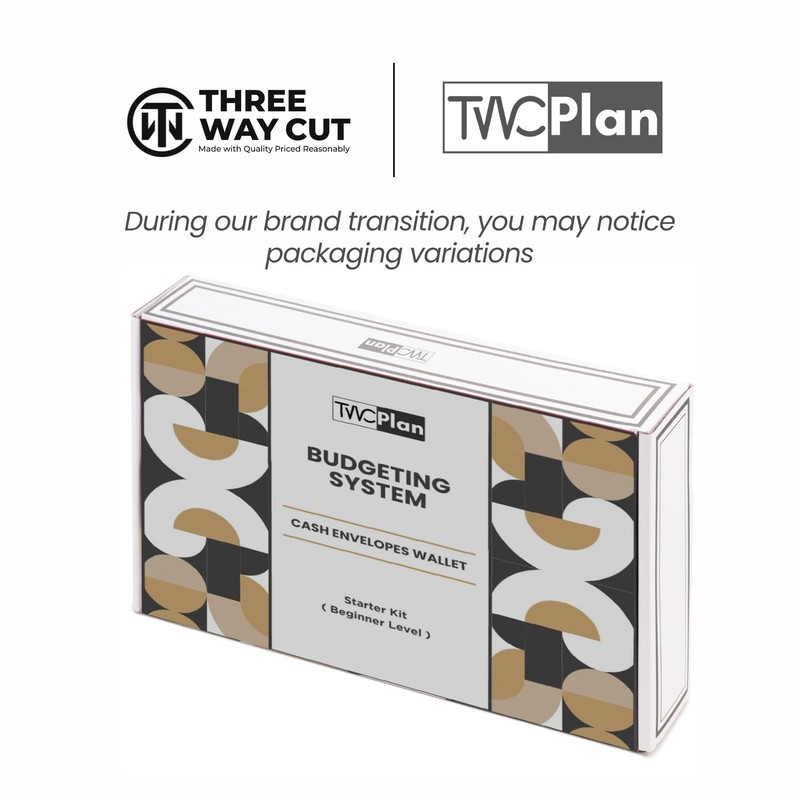 Cash Envelope Wallet All in One Budget System with 12x