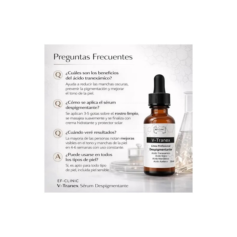 Serum V-tranex Despigmentante Acido Tranexamico Mancha 30ml