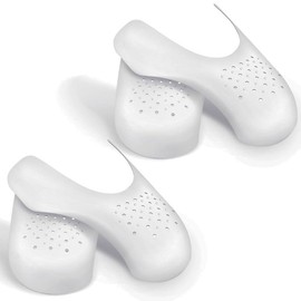 Wonder Care Sneaker Decrese Shoe Crease Protector for Sneakers Anti Wrinkle Shoe Protector Anti Crease Protector (Pair of 1/2, Black/White)