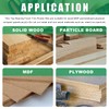 Knoweasy Professional Flush Trim Router Bit Set with 1/4 Inch