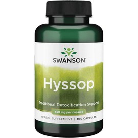 Swanson Hyssop 450 Milligrams 100 Capsules